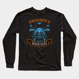 Grandpa's Biker Gang Father's Day Long Sleeve T-Shirt